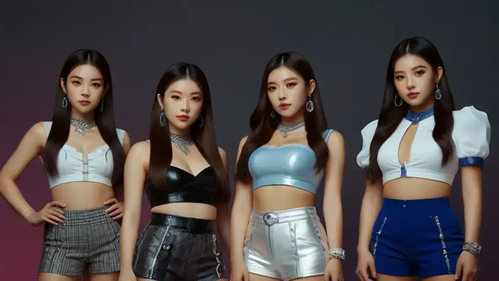 ITZY World Tour 2024, The girls are in beautiful poses.